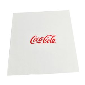 Бумажные салфетки двухслойные с Вашим логотипом